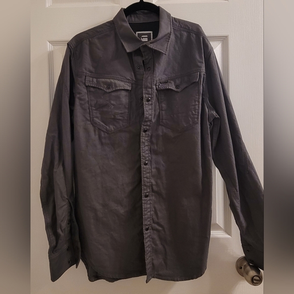 G-Star Raw Denim L/S Button-up Shirt - Picture 1 of 4